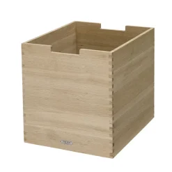 Fritz Hansen Cutter opbergbox groot, eiken< Opbergmanden