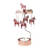 Pluto Design Dalahäst engelenspel, Koper-rood< Kerstdecoraties