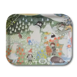 Opto Design Dangerous journey dienblad rond, 27 x 20 cm.< Decoratieve Accessoires|Decoratieve Dienbladen