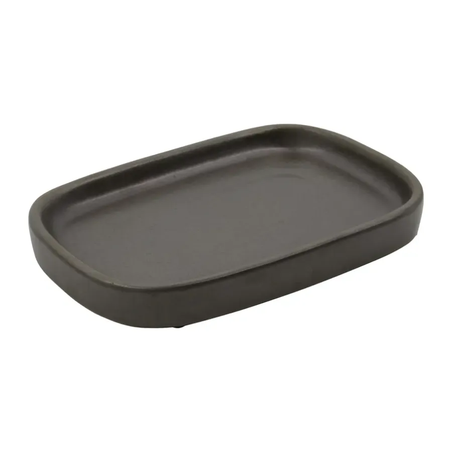 Meraki Datura dienblad, Donkergrijs< Decoratieve Accessoires|Decoratieve Dienbladen