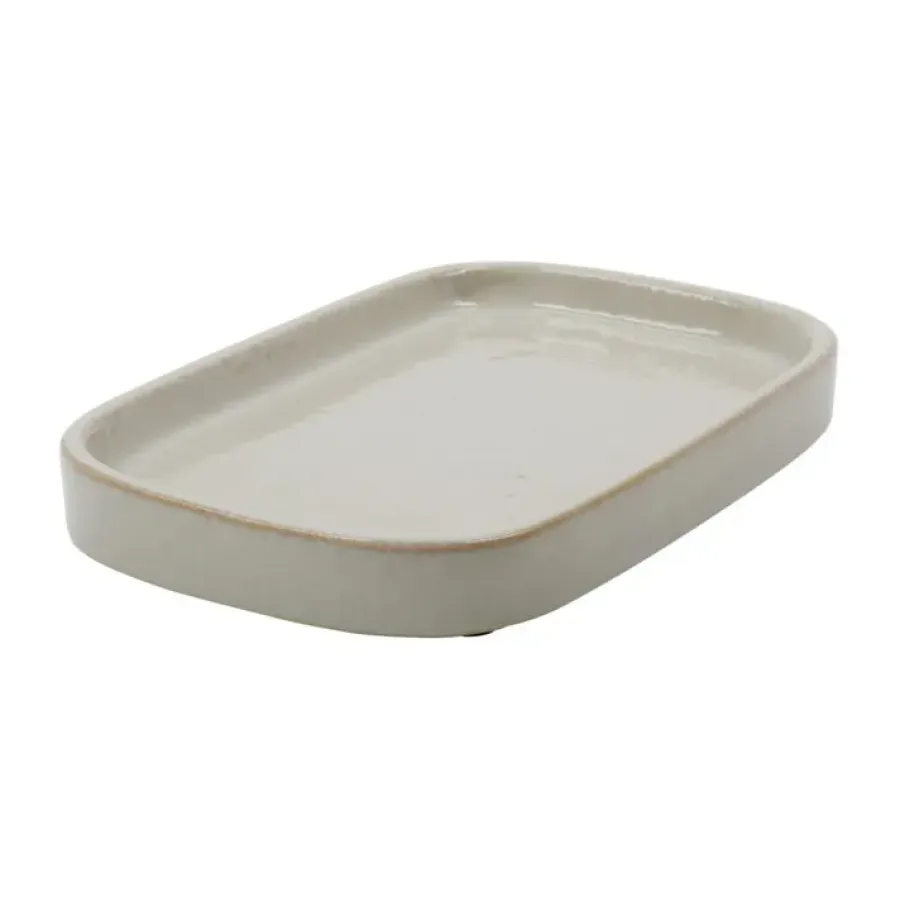 Meraki Datura dienblad, Shellish grey< Decoratieve Accessoires|Decoratieve Dienbladen