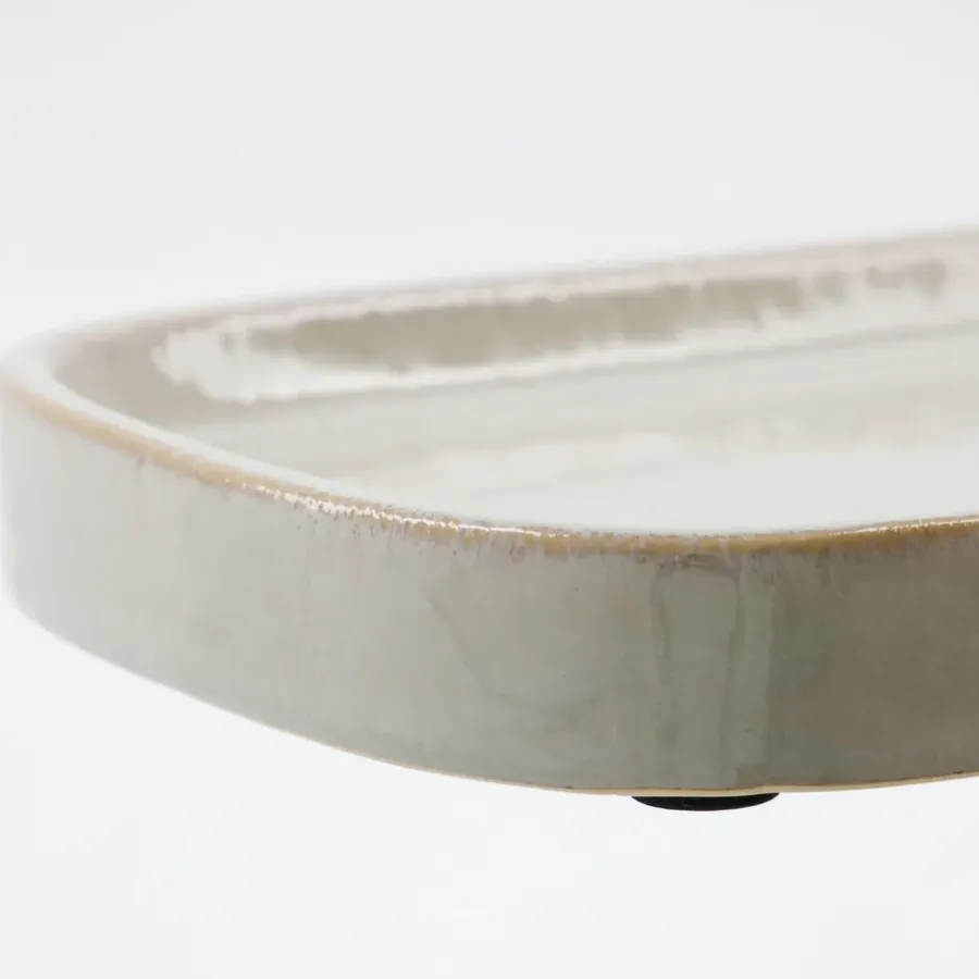 Meraki Datura dienblad, Shellish grey< Decoratieve Accessoires|Decoratieve Dienbladen