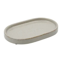 Meraki Datura serveerblad 12,5x20 cm, Shellish grey< Decoratieve Accessoires|Decoratieve Dienbladen