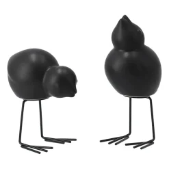 DBKD Swedish Birds paasdecoratie 2-pack, Black< Paasdecoratie