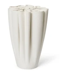 Ferm Living Dedali vaas 25 cm, Off-white< Vazen