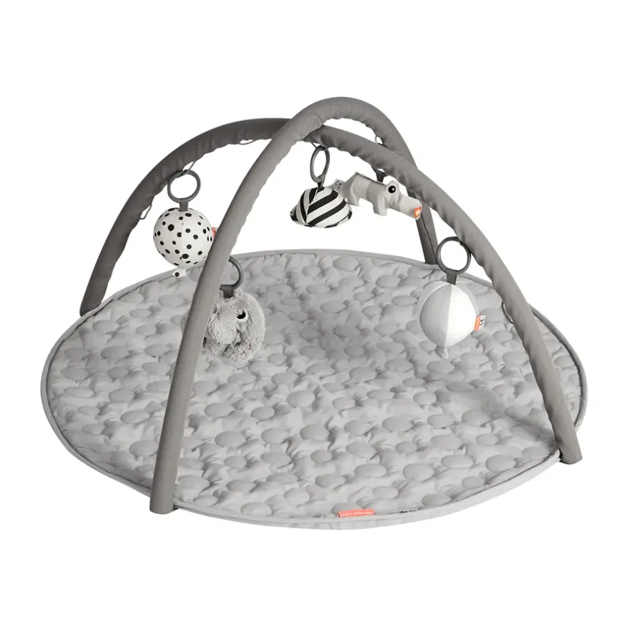 Done by deer Deer Friends babygym Ø90 cm, Grey< Kinderkamer Interieuraccessoires|Kinderkamer Interieuraccessoires