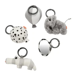 Done by deer Deer Friends babygym Ø90 cm, Grey< Kinderkamer Interieuraccessoires|Kinderkamer Interieuraccessoires