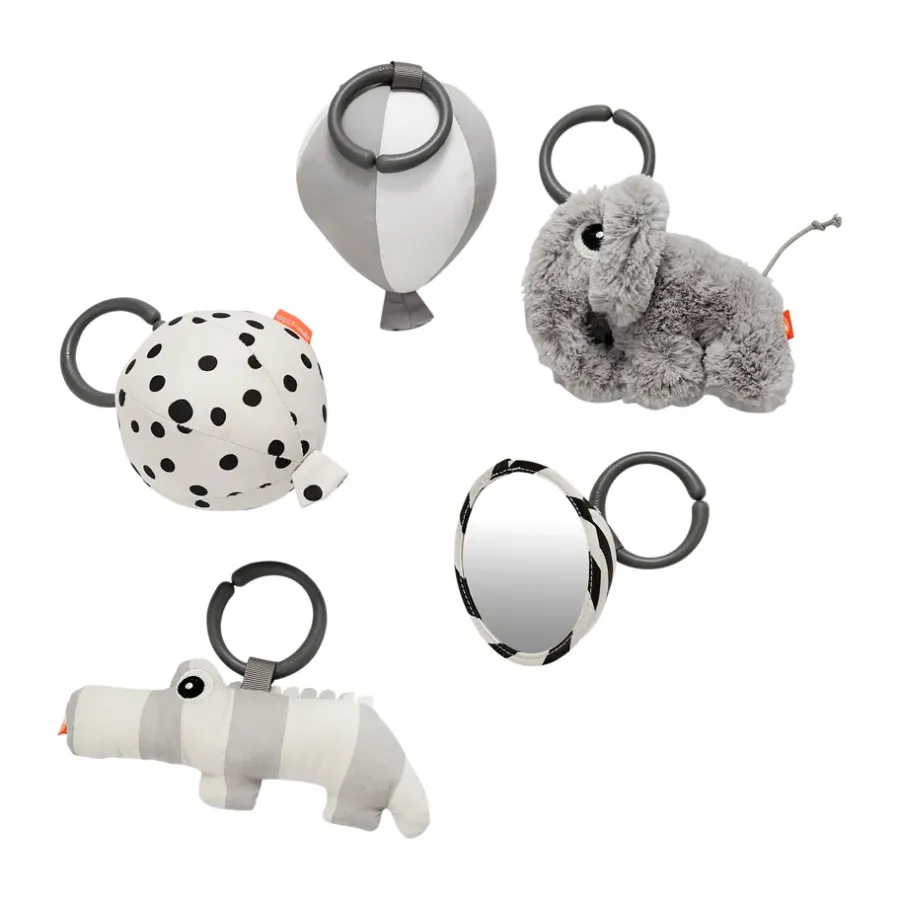 Done by deer Deer Friends babygym Ø90 cm, Grey< Kinderkamer Interieuraccessoires|Kinderkamer Interieuraccessoires