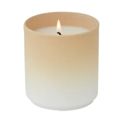 Design Letters dip dye geurkaars Ø8 cm, Beige< Geurkaarsen & Aroma Diffusers
