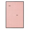 Design Letters letterbord A2, roze< Prikborden