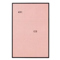 Design Letters letterbord A2, roze< Prikborden