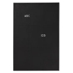 Design Letters letterbord A2, zwart< Prikborden