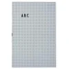 Design Letters letterbord A3, lichtgrijs< Prikborden