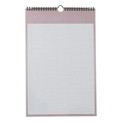 Design Letters maandplanner, Lavender< Kalenders & Notitieboeken