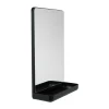 Design Letters Wandspiegel met plank, Black< Wandspiegels
