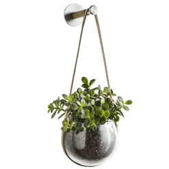 Holmegaard Design with light haak, wit-bruin< Bloempotten