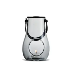 Holmegaard Design With Light kaarsenhouder smoke, 16 cm.< Kaarsenhouders & Kaarsenborden