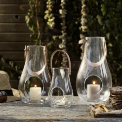 Holmegaard Design With Light lantaarn, 16 cm< Kaarsenhouders & Kaarsenborden