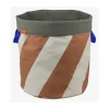 Mette Ditmer Diagonaal wasmand Ø40x50 cm, Brick-sand< Wasmanden