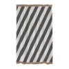 Mette Ditmer Diagonal douchegordijn 150x200 cm, Dark grey< Douchegordijnen