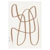 Paper Collective Different Ways poster bruin, 30x40 cm< Posters