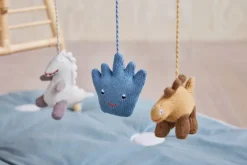 OYOY Dino play speelgoed voor baby gym, Beige-saffron-aqua blue< Kinderkamer Interieuraccessoires|Kinderkamer Interieuraccessoires