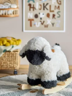 Bloomingville Dolly schommelpaard schaap, Wit< Kinderkamer Interieuraccessoires|Kinderkamer Interieuraccessoires