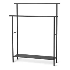 Ferm Living Dora handdoekhanger, Black< Handdoekenrekken & -Ringen