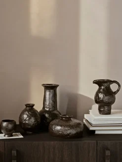 Ferm Living Doro vaas 27 cm, Coffee< Vazen