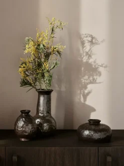 Ferm Living Doro vaas 27 cm, Coffee< Vazen