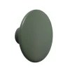 Muuto Dots wandhaak groen, middel< Opbergoplossingen Voor De Kinderkamer|Haken & Hangers