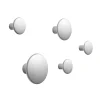 Muuto Dots wandhaak metaal 5-pack, aluminium< Haken & Hangers|Opbergoplossingen Voor De Kinderkamer