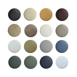 Muuto Dots wood haak burnt orange, Ø6,5 cm< Haken & Hangers