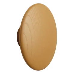 Muuto Dots wood haak burnt orange, Ø17 cm< Haken & Hangers
