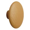 Muuto Dots wood haak burnt orange, Ø13 cm< Haken & Hangers