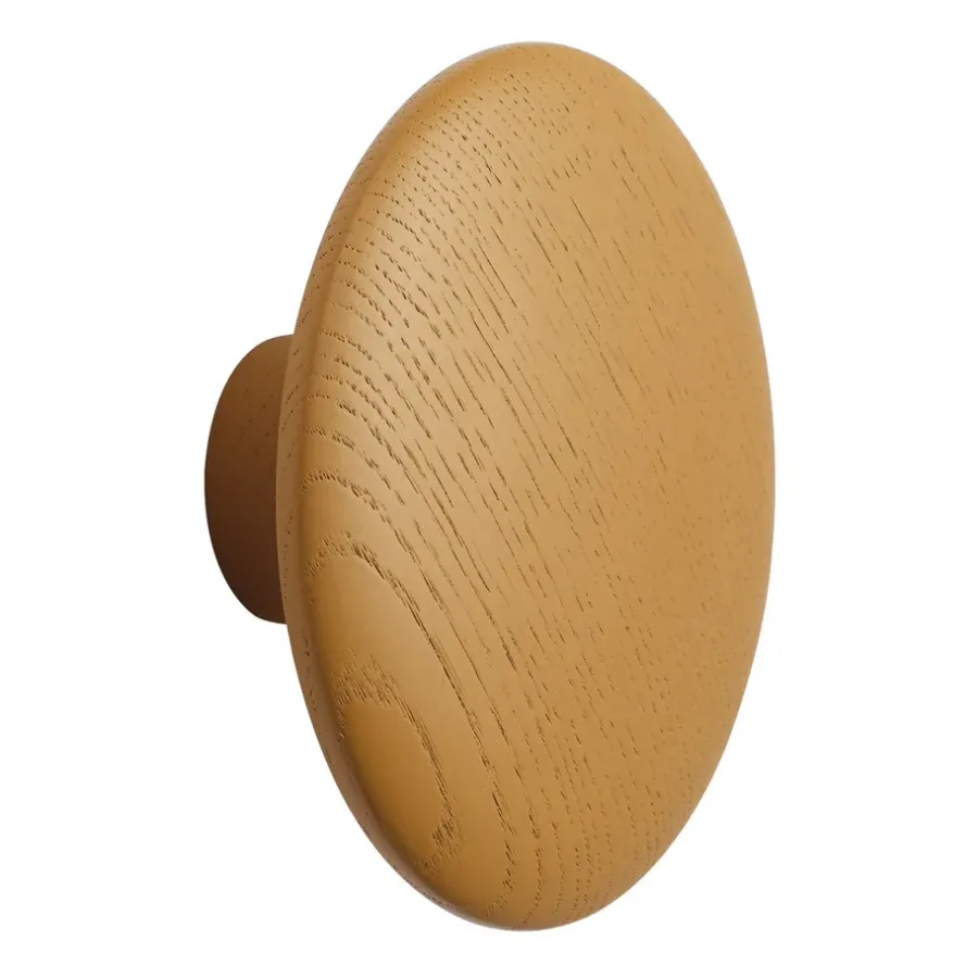 Muuto Dots wood haak burnt orange, Ø13 cm< Haken & Hangers