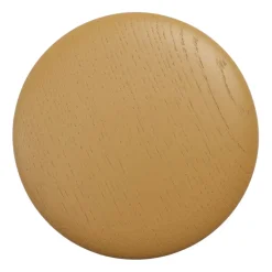 Muuto Dots wood haak burnt orange, Ø13 cm< Haken & Hangers