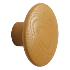 Muuto Dots wood haak burnt orange, Ø9 cm< Haken & Hangers