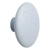 Muuto Dots wood haak light blue, Ø13 cm< Haken & Hangers