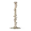 POLSPOTTEN Drip kandelaar XXL 50 cm, Zilver< Kandelaars