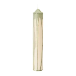 Ferm Living Dryp blokkaars, Tea Green, 30 cm< Kaarsen