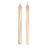 Ferm Living Dryp stearinekaars 2-pack, Beige< Kaarsen