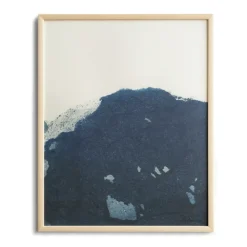Fine Little Day Dyeforindigo ocean 2 poster 40x50 cm, Blauw-wit< Posters