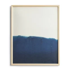 Fine Little Day Dyeforindigo ocean 1 poster 40x50 cm, Blauw-wit< Posters