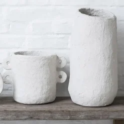 Serax Earth bloempot Ø 18 cm, Beige< Bloempotten