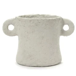 Serax Earth bloempot Ø 22 cm, Beige< Bloempotten