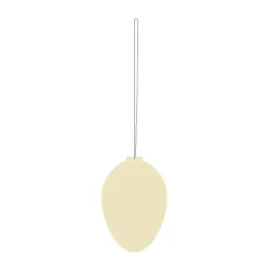 Cooee Design Easter Deco ei paasdecoratie 4-pack, Light yellow< Paasdecoratie
