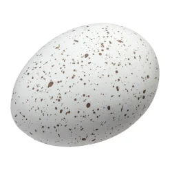 Cooee Design Easter Deco eieren 2-pack, White< Paasdecoratie