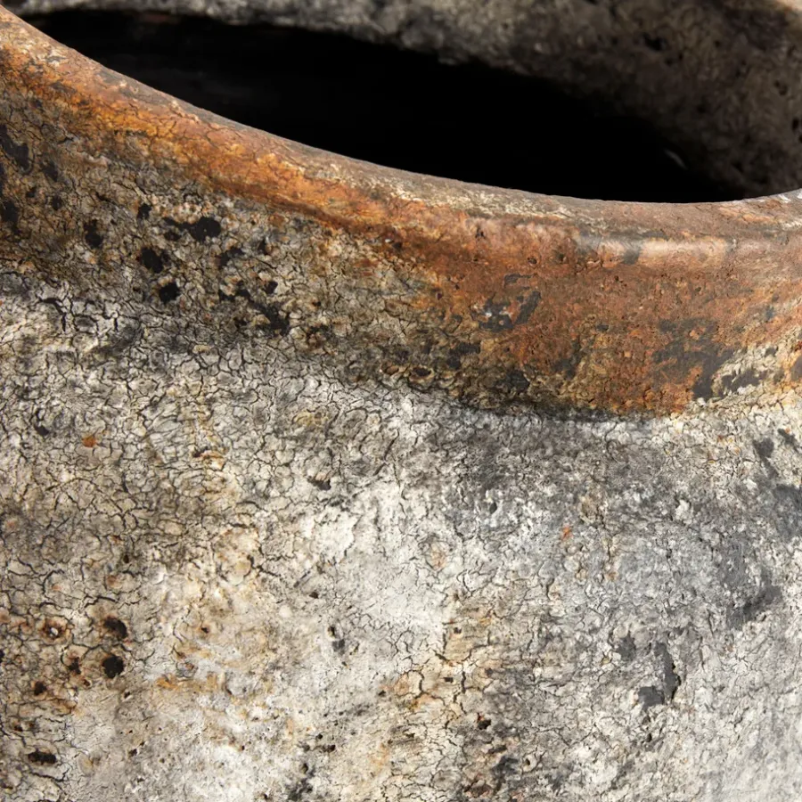MUUBS Echo bloempot Ø28 cm, Roest-grijs< Bloempotten