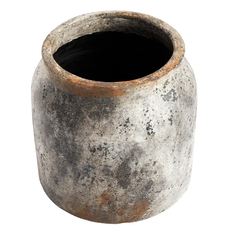 MUUBS Echo bloempot Ø28 cm, Roest-grijs< Bloempotten
